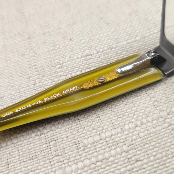 English Laundry Ladies Glasses Frame Eyewear UNA 52[]16 135 Black/Grape Eyeglass - Picture 9 of 13